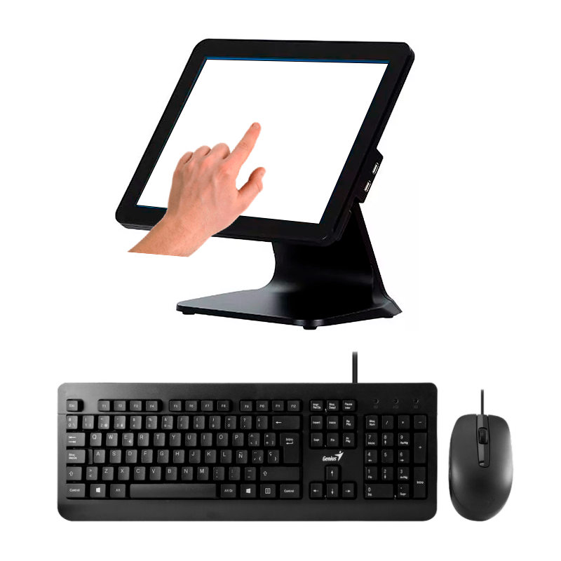 Pos One T2-7000R Touch + Teclado y Mouse
